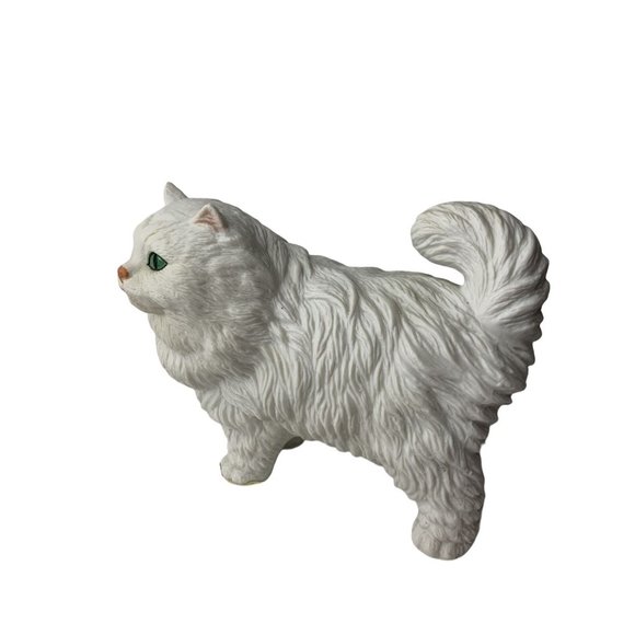 Vintage Persian Cat Andrea By Sadek Porcelain Figurine 1983 Japan 6898 - Picture 3 of 12